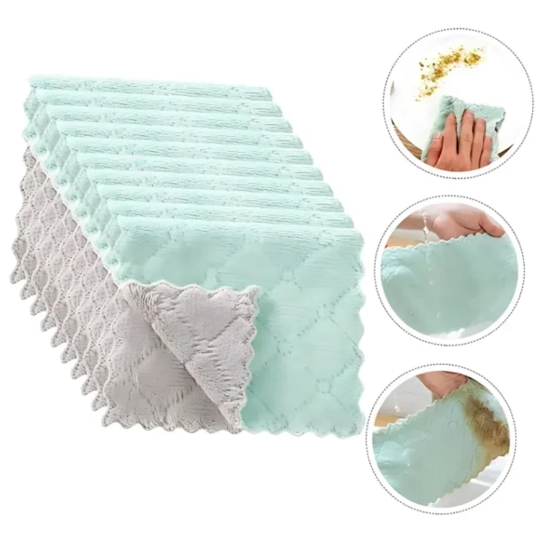 Ściereczki Kuchenne AbsorbFiber™ - Mega chłonne 10szt.